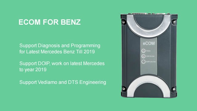 BENZ ECOM Support Diagnosis and Programming