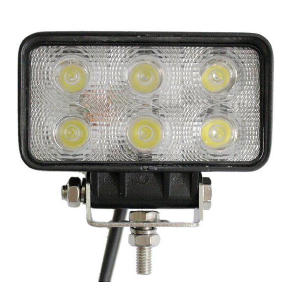 18W Spot/Flood LED Work Light OffRoad Jeep Boat Truck IP67 12V 24V