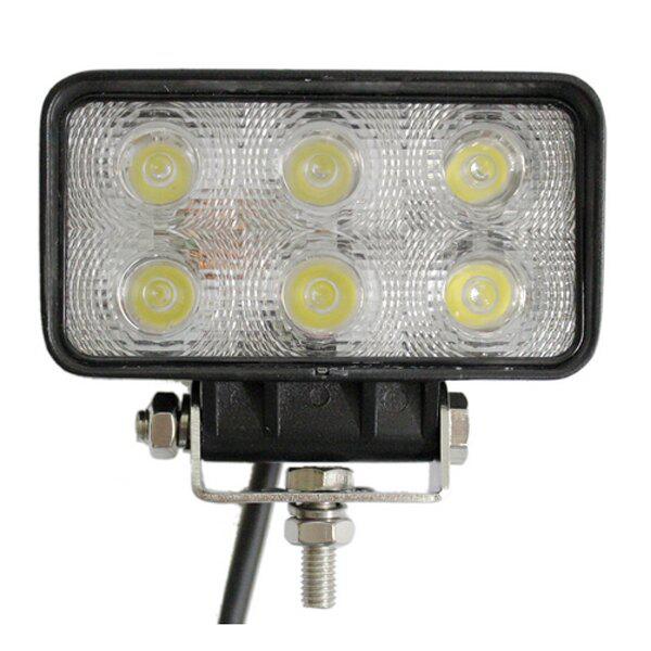 18W Spot/Flood LED Work Light OffRoad Jeep Boat Truck IP67 12V 24V