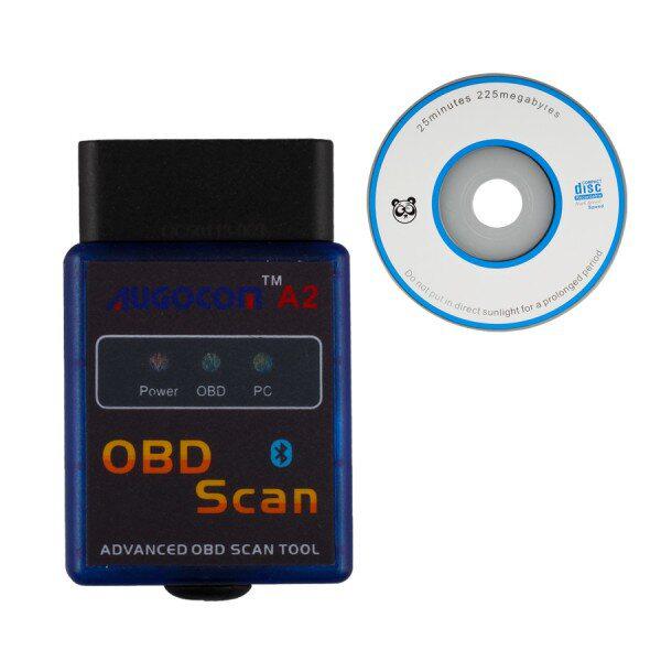 AUGOCOM A2 ELM327 Vgate Scan Advanced OBD2 Bluetooth Scan Tool (Support Android And Symbian) Software V2.1