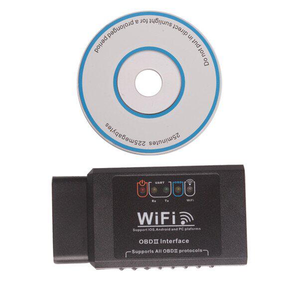 ELM327 WIFI OBD2 EOBD Scan Tool Support Android and iPhone/iPad Software V2.1