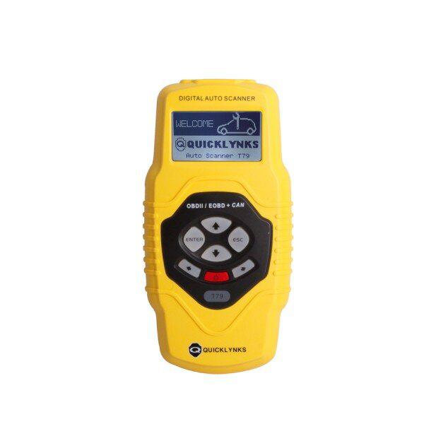 Highend Diagnostic Scan Tool OBDII Auto Scanner T79 (Yellow Multilingual Updatable) One Year Warranty