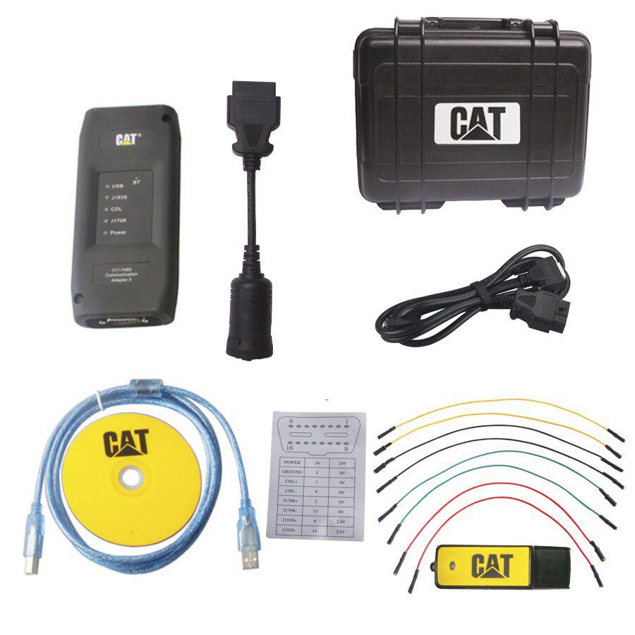 New Wireless Diagnostic Adapter With Bluetooth for CAT Caterpillar ET