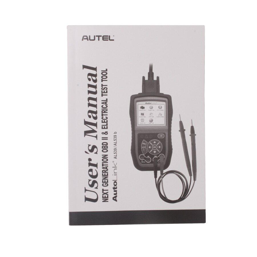 Original Autel AutoLink AL539 OBDII/CAN Scan Tool Update Online Multi Language Support