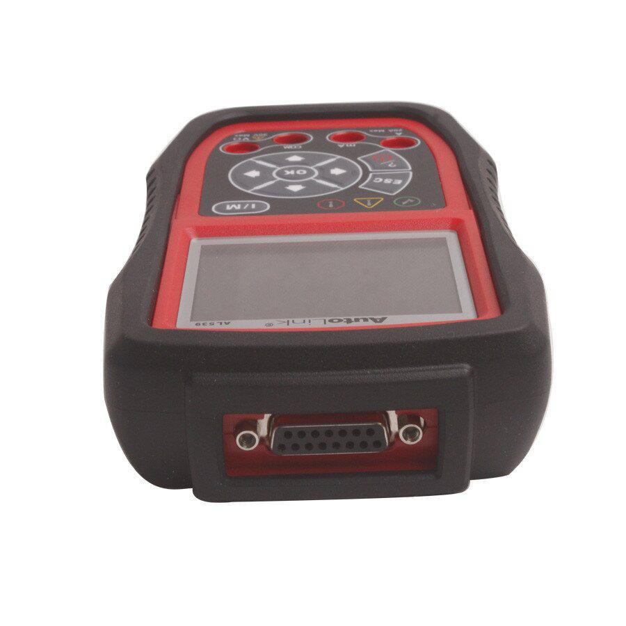 Original Autel AutoLink AL539 OBDII/CAN Scan Tool Update Online Multi Language Support