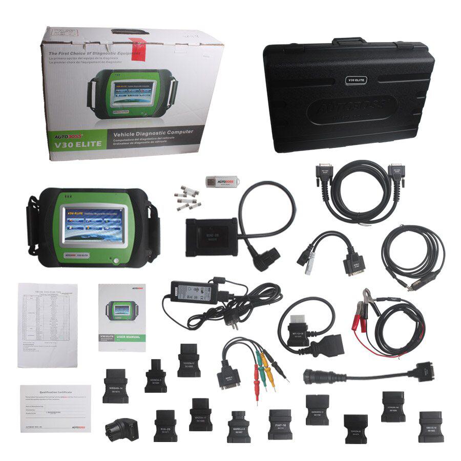Original AUTOBOSS V30 Elite Diagnose Scanner Update Online
