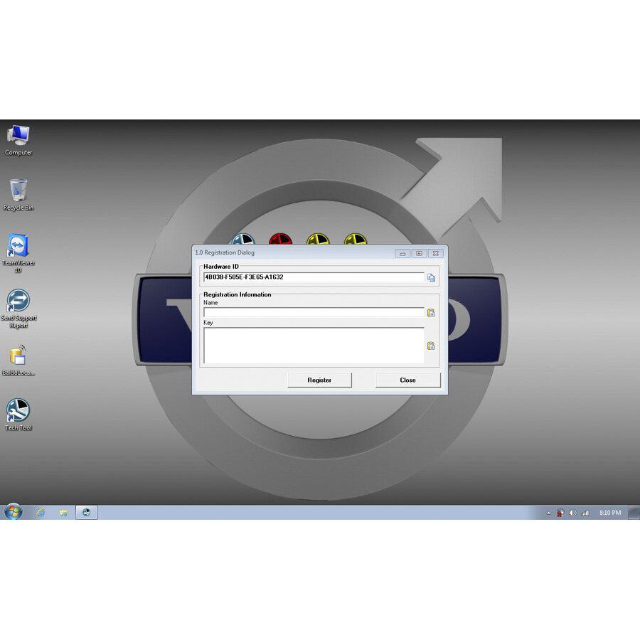 PTT Software 2.03.20 for Volvo 88890300 Vocom Interface Preinstalled in 500GB New Sata HDD