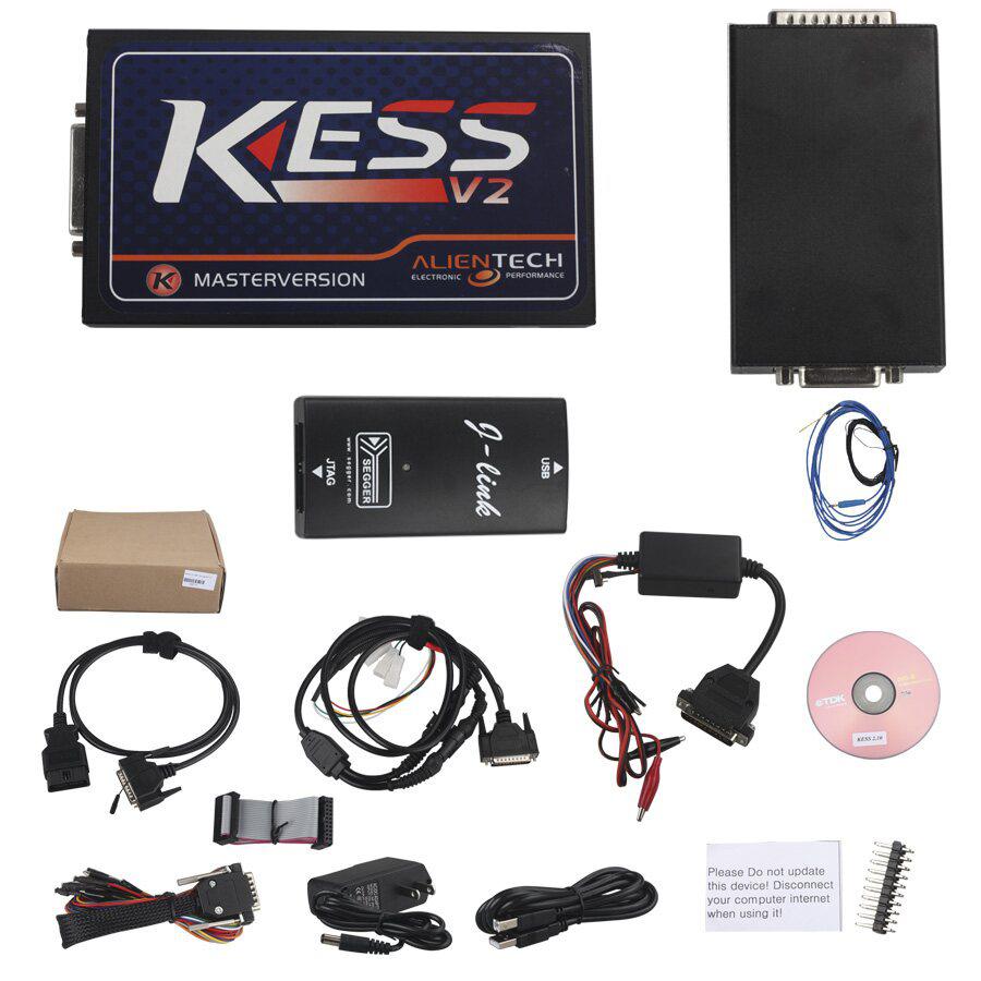 V2.35 FW V3.099 KESS V2 OBD Tuning Kit Master Version No Token Limitation