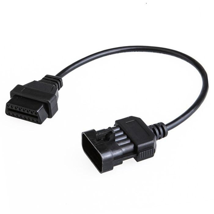 10Pin to 16PIN OBD OBD2 Diagnostic Connector Cable for Opel