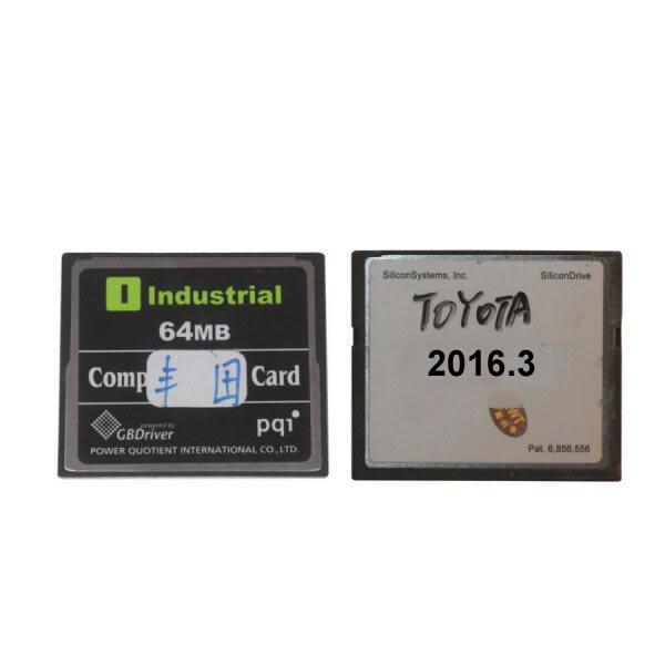 64MB TF Card for Toyota IT2 with 2016.07V software for Suzuki