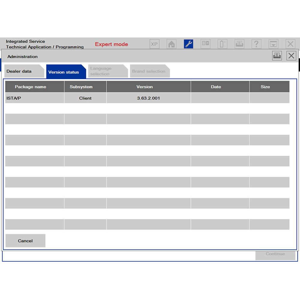 2018.3 BMW ICOM Software ISTA-D 4.09.13 ISTA-P 3.63.2.001 Engineering Mode Windows 7 HDD