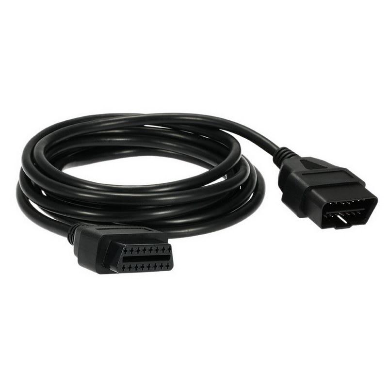 OBD-II OBD2 16pin Male to Female Diagnostic Extension Cable 3M