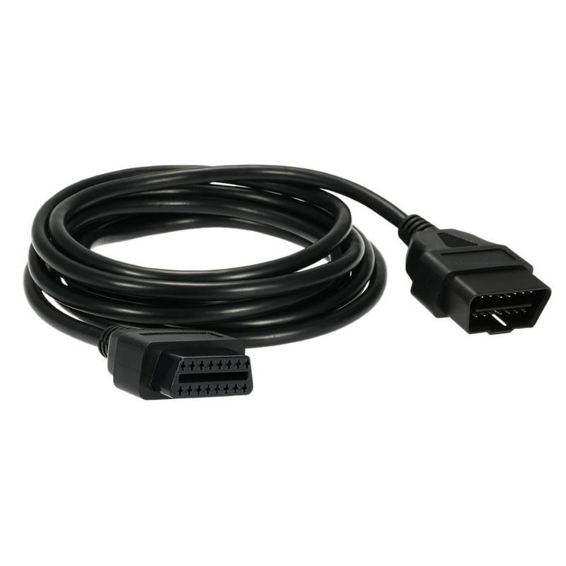 OBD-II OBD2 16pin Male to Female Diagnostic Extension Cable 3M