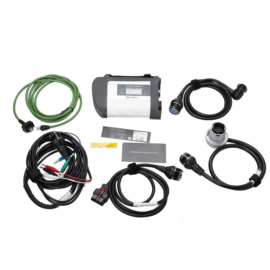 MB SD Connect Compact 4 2019.3 Star Diagnosis  for Cars and Trucks with WIFI and External HDD Support Win 7