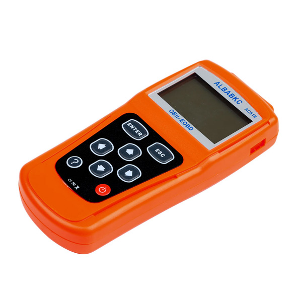 Newest ALBABKC AC619 Auto Fault Code Scanner Diagnostic Scan Tool