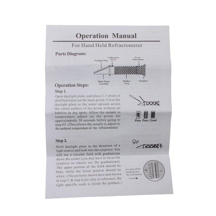 Antifreeze/Battery Fluids Refractometer ADD501A