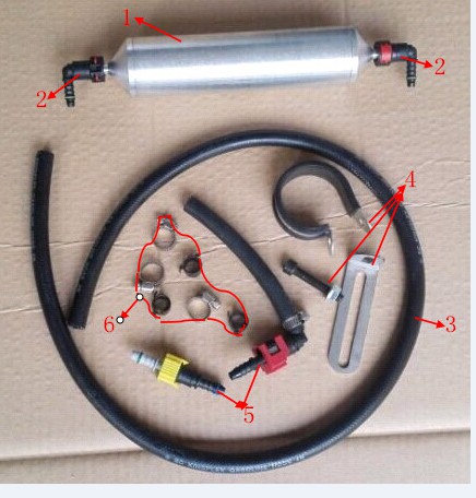 Auto Power Lifting Device Installation Diagram