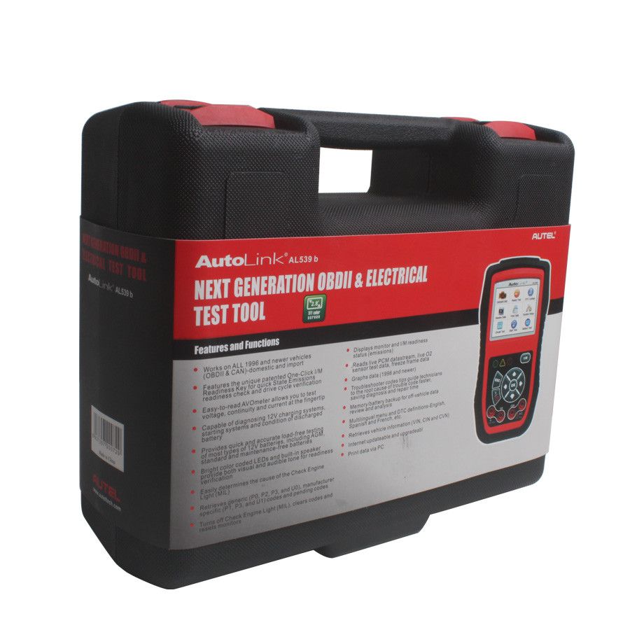 Autel AutoLink AL539B OBDII Code Reader & Electrical Test Tool Easy To Use Support Update Online