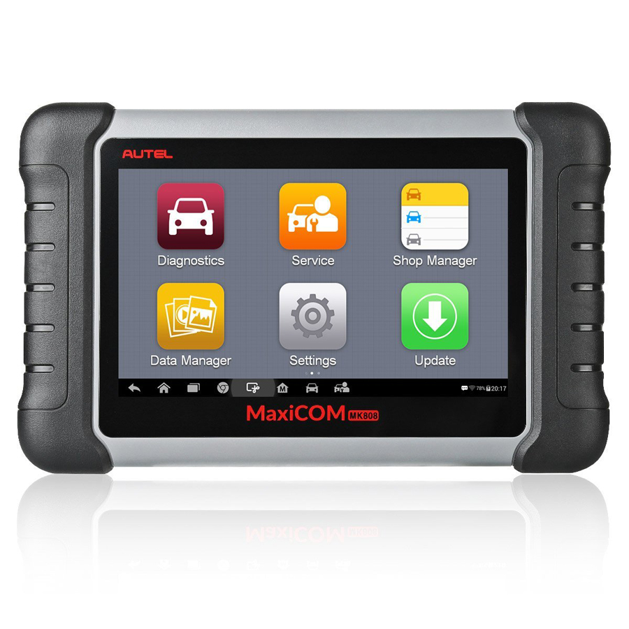 Autel Original MaxiCOM MK808 Diagnostic Tool 7-inch LCD Touch Screen Swift Diagnosis Functions of EPB/IMMO/DPF/SAS/TMPS and More