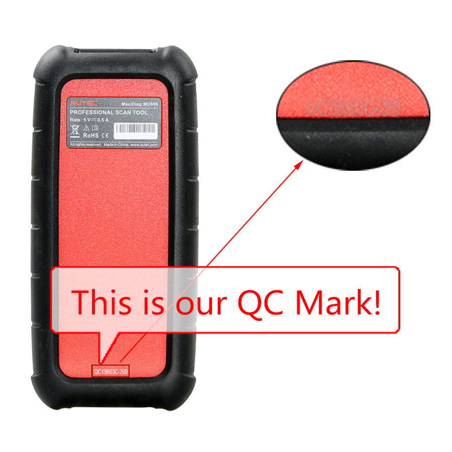 Autel MaxiDiag MD808 Diagnostic Scan Tool for Basic Four Systems Update Online Free Lifetime