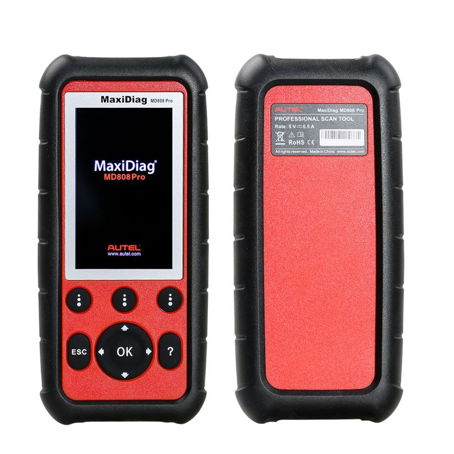 UK Ship Autel MaxiDiag MD808 Pro All Modules Scanner Code Reader (MD802 ALL+MaxicheckPro) Free Update Online