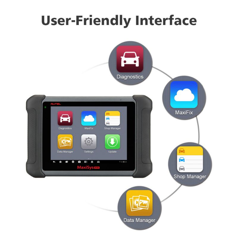 AUTEL MaxiSYS MS906 Auto Diagnostic Scanner Next Generation of Autel MaxiDAS DS708