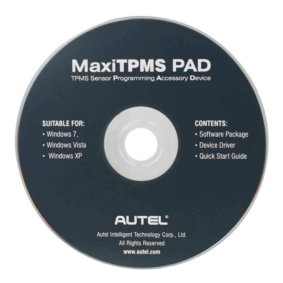 Autel MaxiTPMS PAD TPMS Sensor Programming Accessory Device