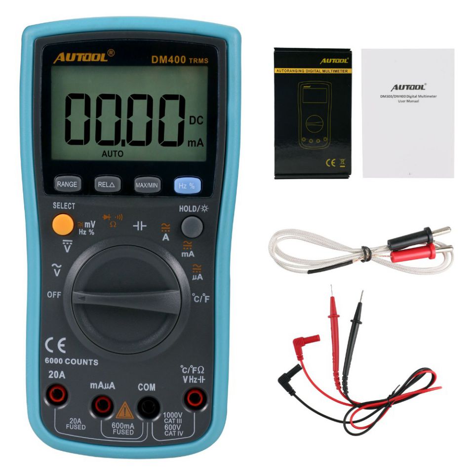 AUTOOL DM400 Digital Multimeter