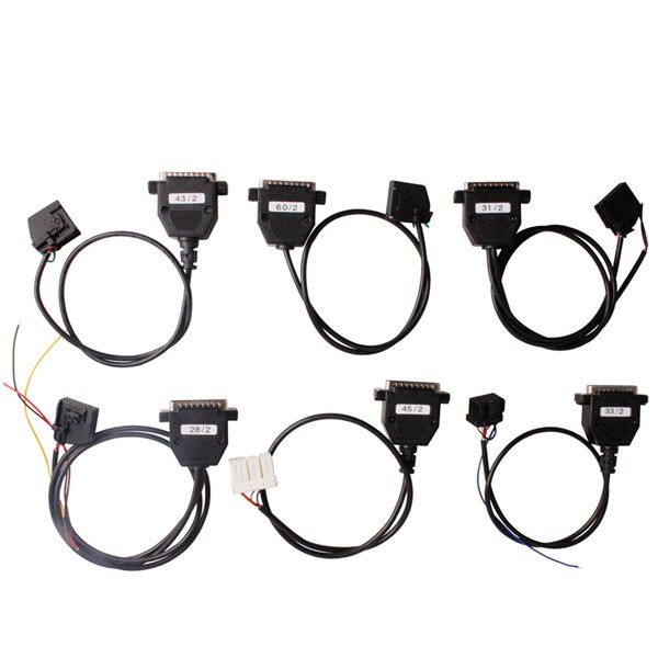 Full Set Cables for Digiprog III Digiprog 3 Odometer Programmer