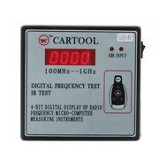 CARTOOL Digital Frequency Tester IR Tester Remote Key Frequency Tester (Frequency Range 100-1GMHZ)