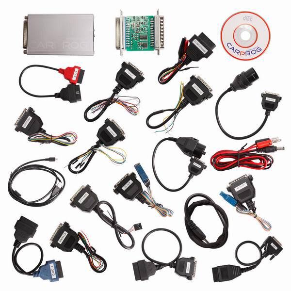 Carprog Full V10.93 with 21 Adapter Support Airbag Reset, Dash, IMMO, MCU/ECU