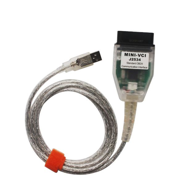 MINI VCI V12.10.019 Single Cable For Toyota Support Toyota TIS OEM Diagnostic Software