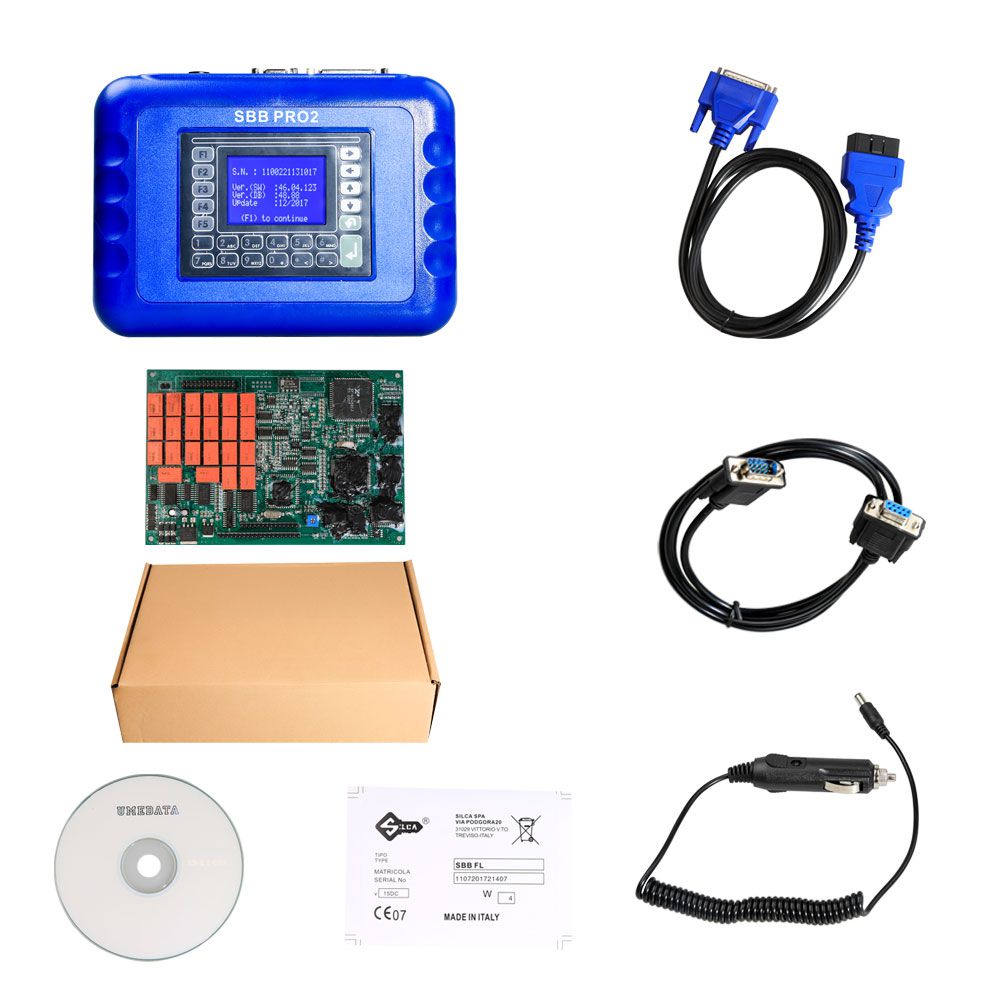 Cheap V48.88 SBB Pro2 Key Programmer Support Cars to Year 2017 No Token Limitation