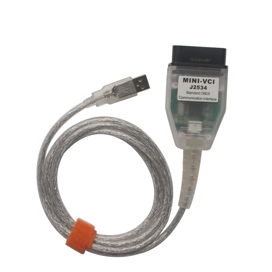 MINI VCI for TOYOTA V14.20.019 Single Cable Support Toyota TIS OEM Diagnostic Software