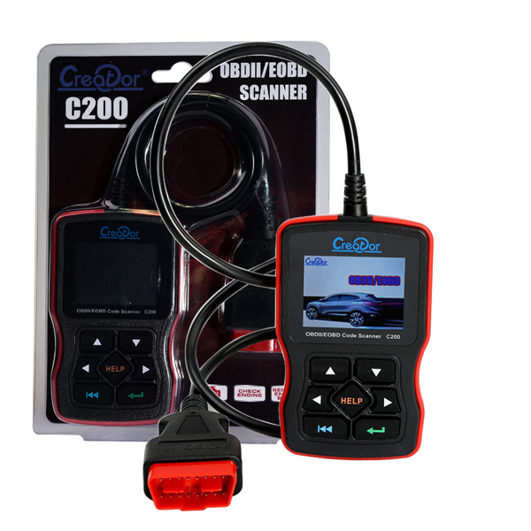 Creator C200 OBDII/EOBD Code Reader Multi-Language Update Online