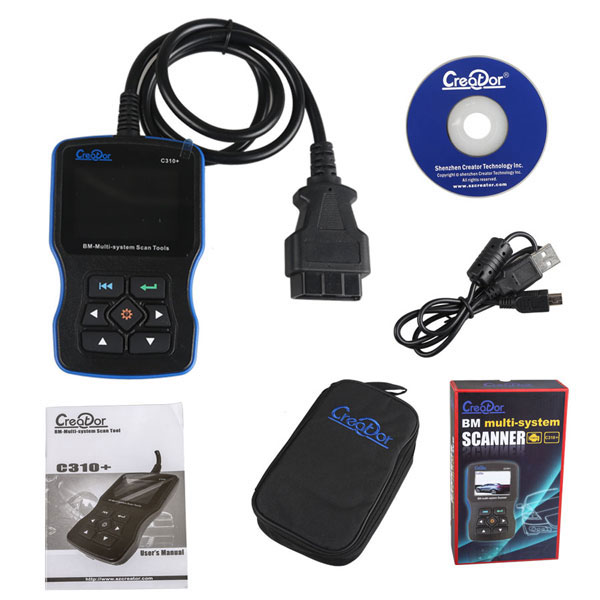 New V7.6 Creator C310+ Multi System Scan Tool for BMW Online Update