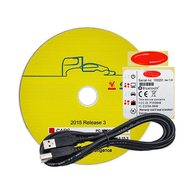 New Design CDP DS150 2015R3 Version Diagnostic Tool With Bluetooth