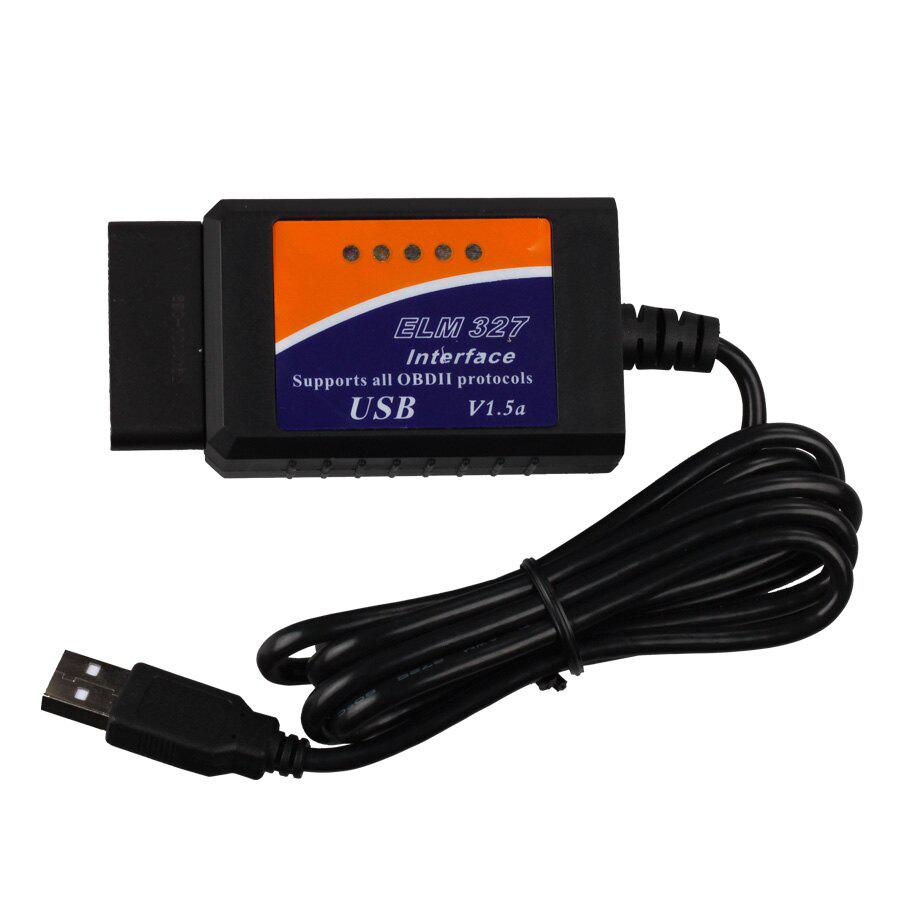 ELM327 V1.5 Plastic OBDII EOBD CANBUS Scanner Without FT232RL Chip