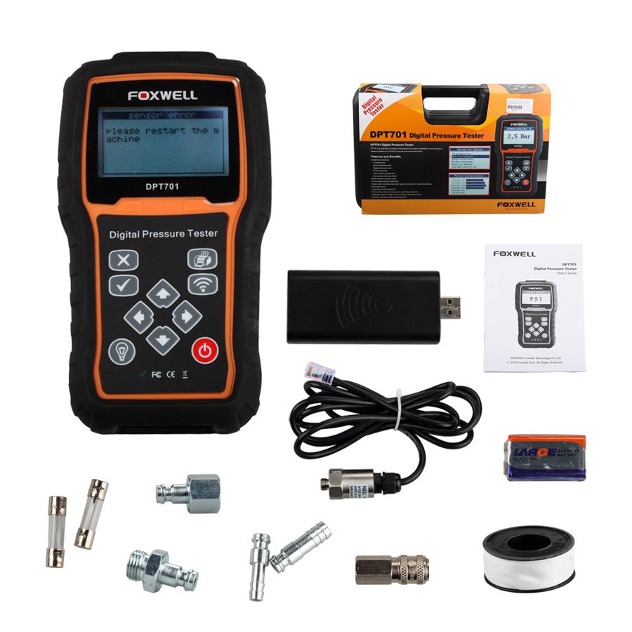 Foxwell DPT701 Digital Common Rail High Pressure Tester