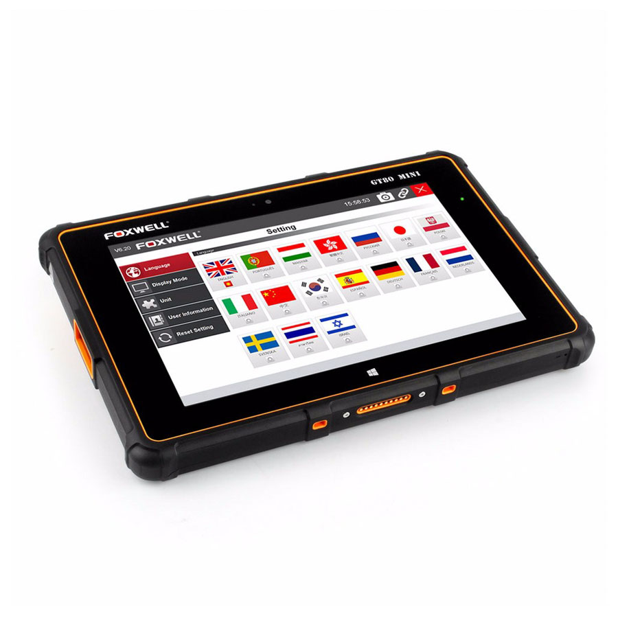 Foxwell GT80 Mini OBDII Car Diagnostic Scanner Tool support ABS SRS Airbag Engine Transmission