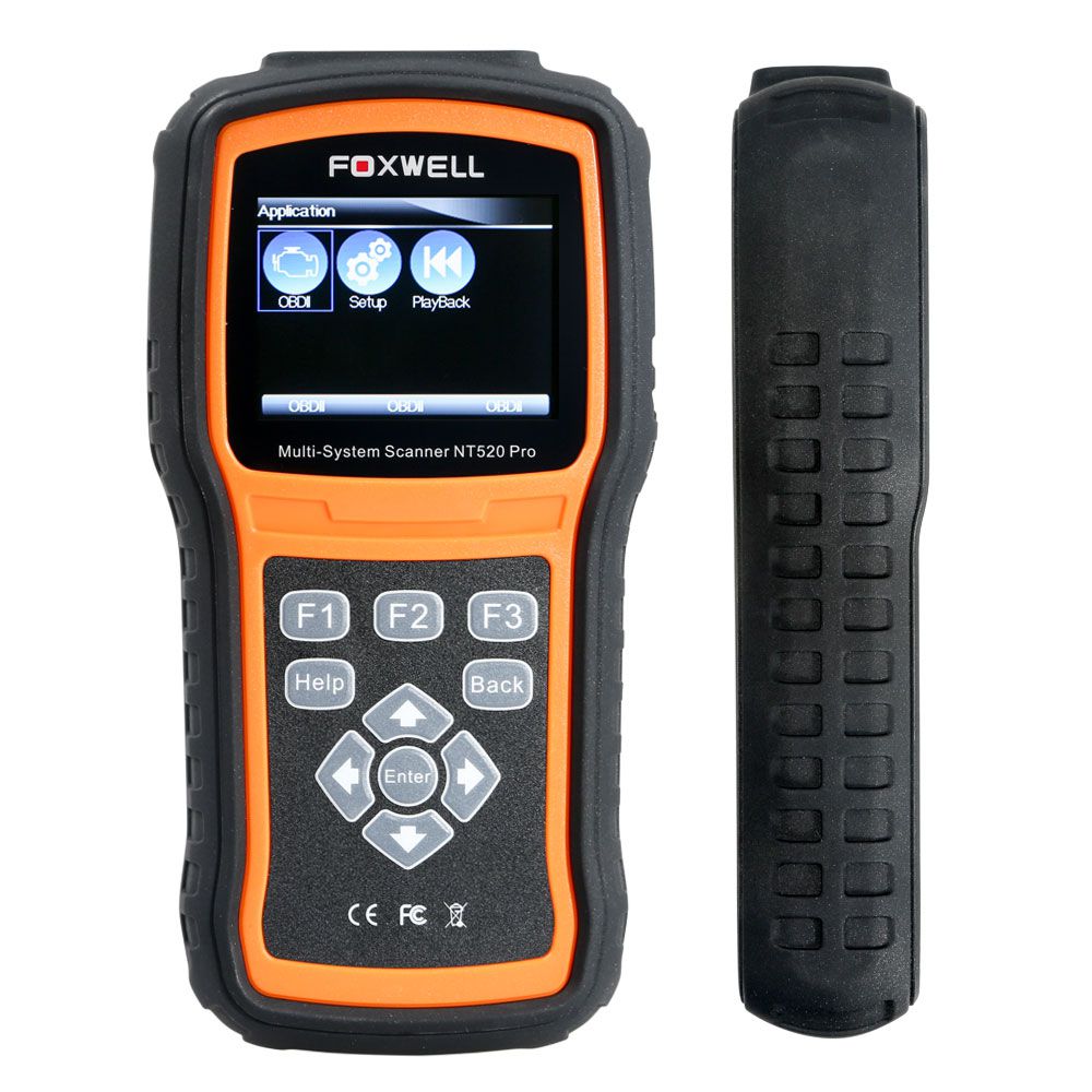 Foxwell NT520 Pro Multi-System Scanner Add Mercedes Benz Firmware Update Version of NT510 Free Update Online