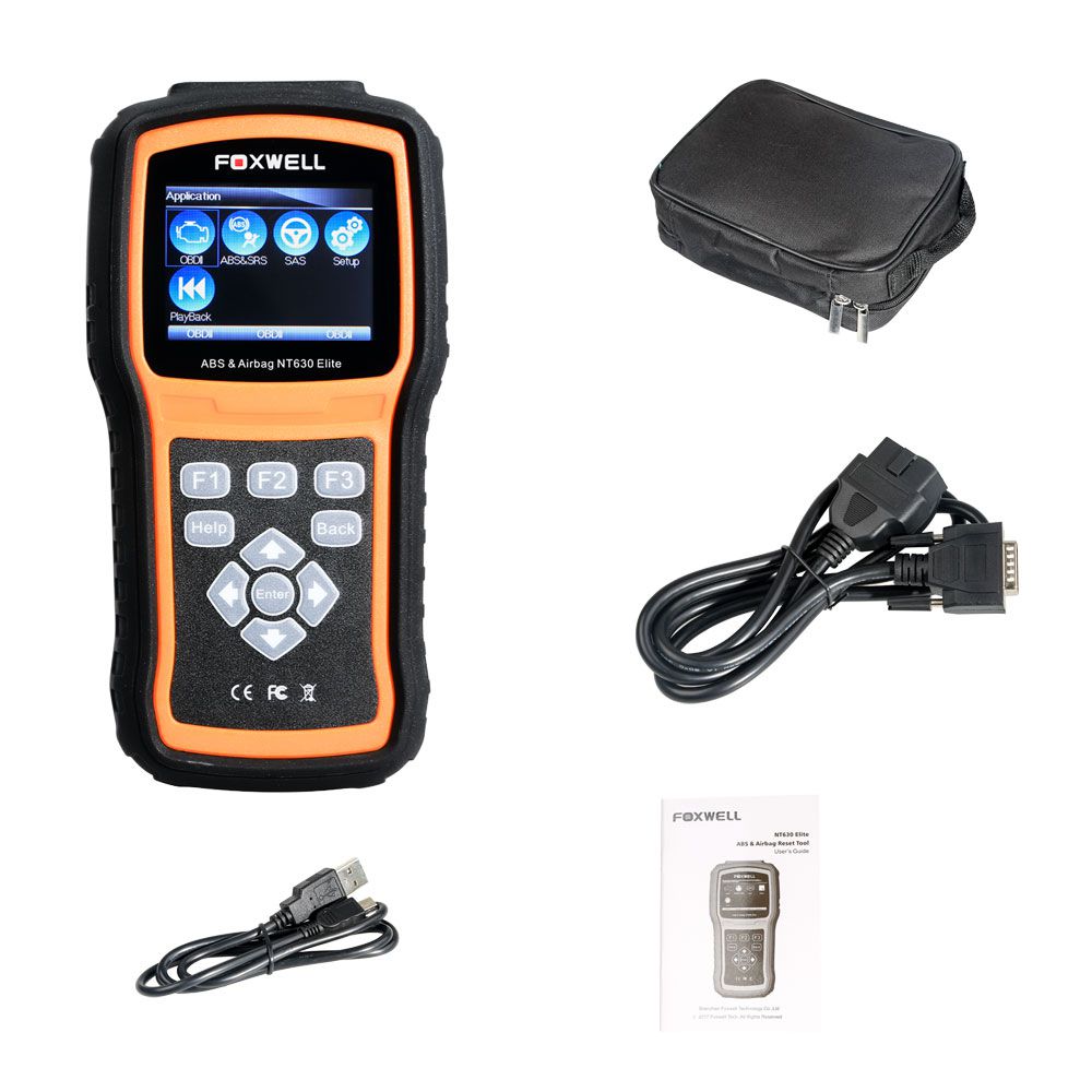 Foxwell NT630 Elite ABS and Airbag Reset Tool with SAS Function Send NT650 Elite Instead