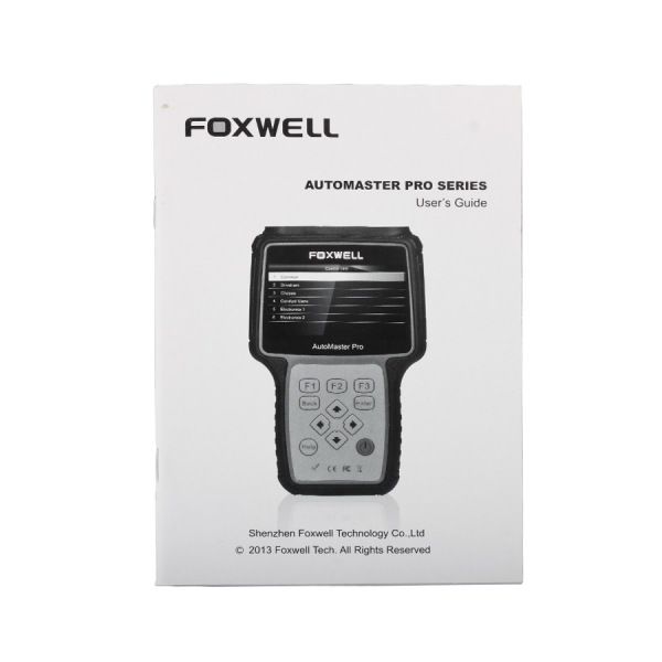 Foxwell NT642 AutoMaster Pro European-Makes All System+ EPB+ Oil Service Scanner