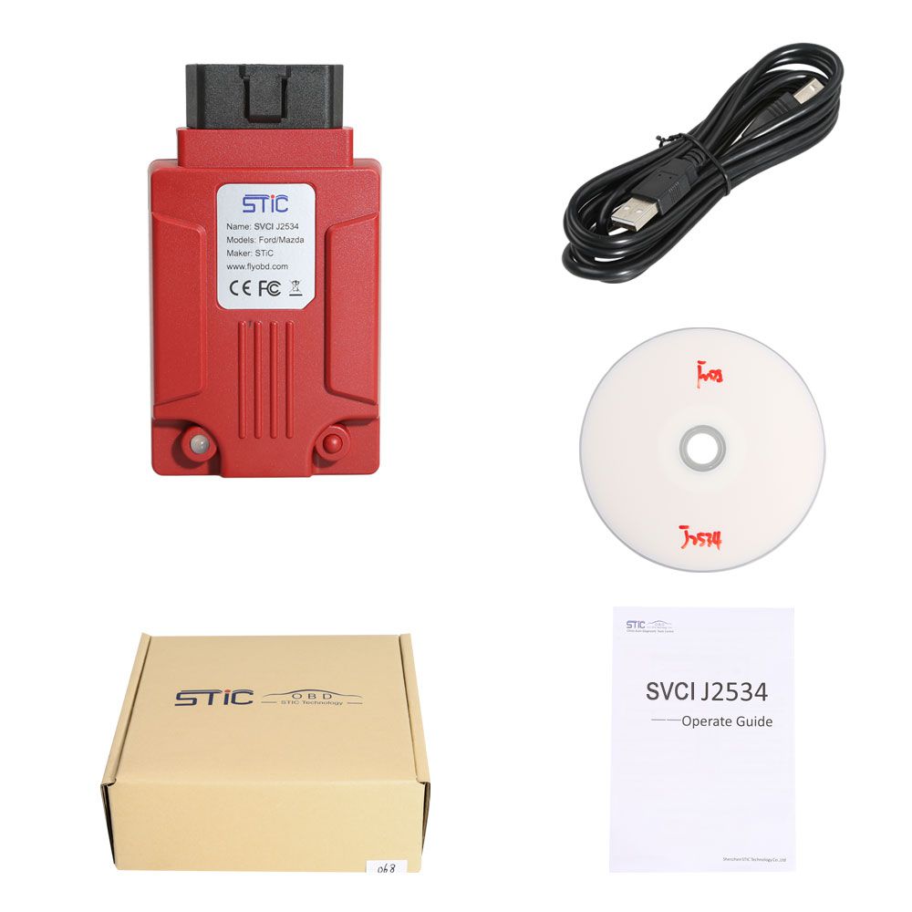 Newest SVCI J2534 Diagnostic Tool for Ford & Mazda IDS V113 Support Online Module Programming