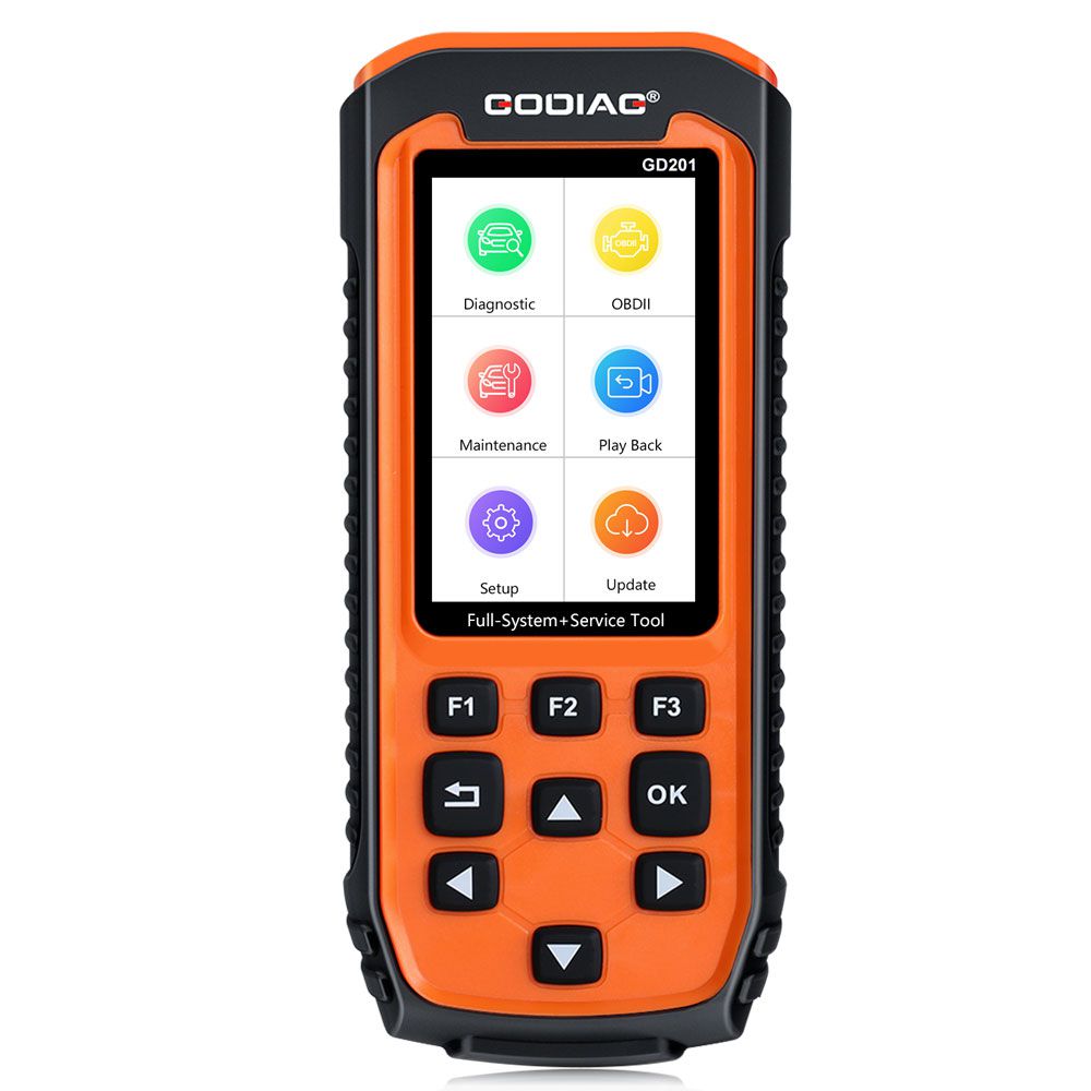 GODIAG GD201 Professional Full System Diagnostic Tool OBDII Scanner for All-makes  with 29 Service Reset Functions