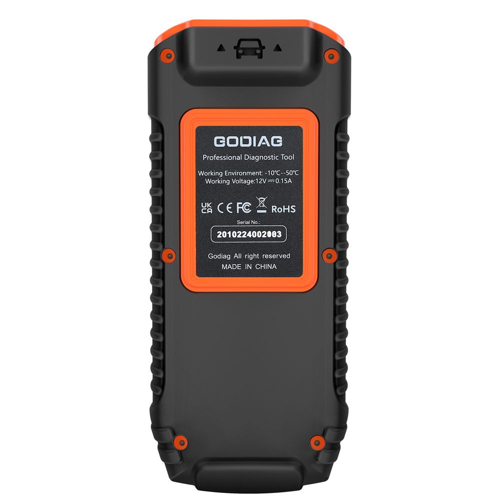 GODIAG GD201 Professional Full System Diagnostic Tool OBDII Scanner for All-makes  with 29 Service Reset Functions