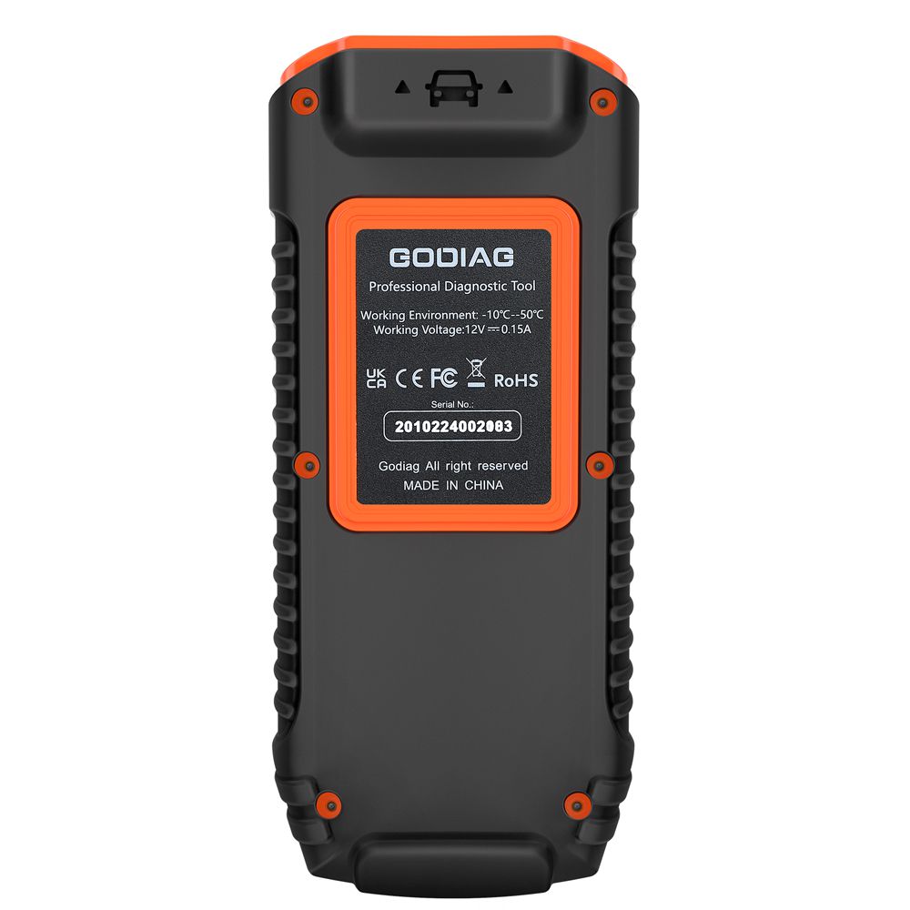 GODIAG GD201 Professional Full System Diagnostic Tool OBDII Scanner for All-makes  with 29 Service Reset Functions