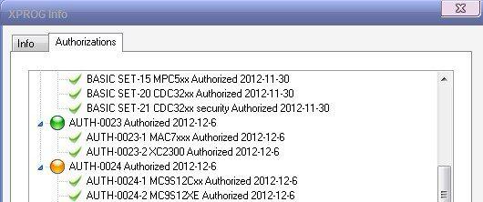 XPROG Authorizations pic2