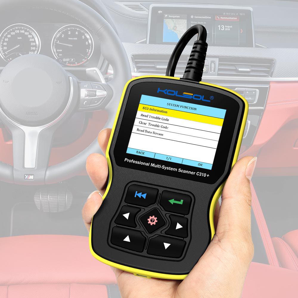 KOLSOL C310+ Full System Scan Tool Code Scanner for BMW