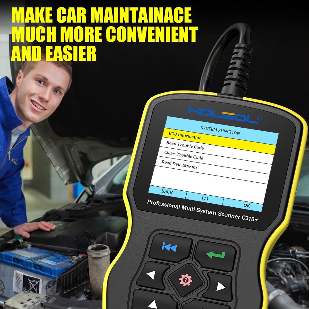 KOLSOL C310+ Full System Scan Tool Code Scanner for BMW